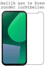 BASEY. Screenprotector Geschikt voor Fairphone 5 Screenprotector Tempered Glass - Screenprotector Geschikt voor Fairphone 5 Beschermglas Screen Protector Glas - 2 Stuks