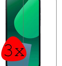 BASEY. BASEY. Fairphone 5 Screenprotector Glas - 3 PACK