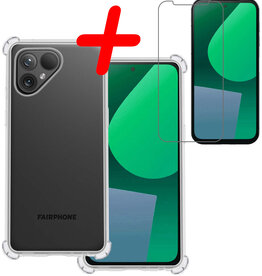 BASEY. BASEY. Fairphone 5 Hoesje Shockproof Met Screenprotector