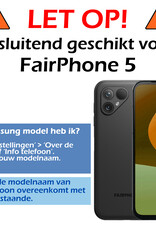 Nomfy Screenprotector Geschikt voor Fairphone 5 Screenprotector Bescherm Glas Tempered Glass - Screenprotector Geschikt voor Fairphone 5 Screen Protector - 2 PACK