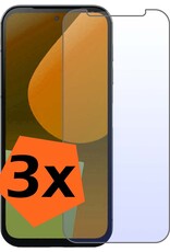 Nomfy Screenprotector Geschikt voor Fairphone 5 Screenprotector Bescherm Glas Tempered Glass - Screenprotector Geschikt voor Fairphone 5 Screen Protector - 3 PACK
