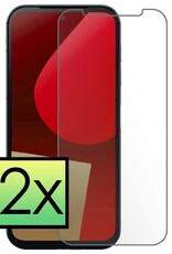 NoXx Screenprotector Geschikt voor Fairphone 5 Screenprotector Tempered Glass Gehard Glas Beschermglas - 2x