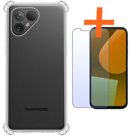 Nomfy Nomfy Fairphone 5 Hoesje Shockproof Met Screenprotector