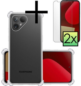 NoXx NoXx Fairphone 5 Hoesje Shockproof Met 2x Screenprotector