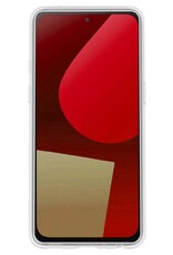 NoXx Hoes Geschikt voor Fairphone 5 Hoesje Cover Siliconen Back Case Hoes - Transparant - 2x