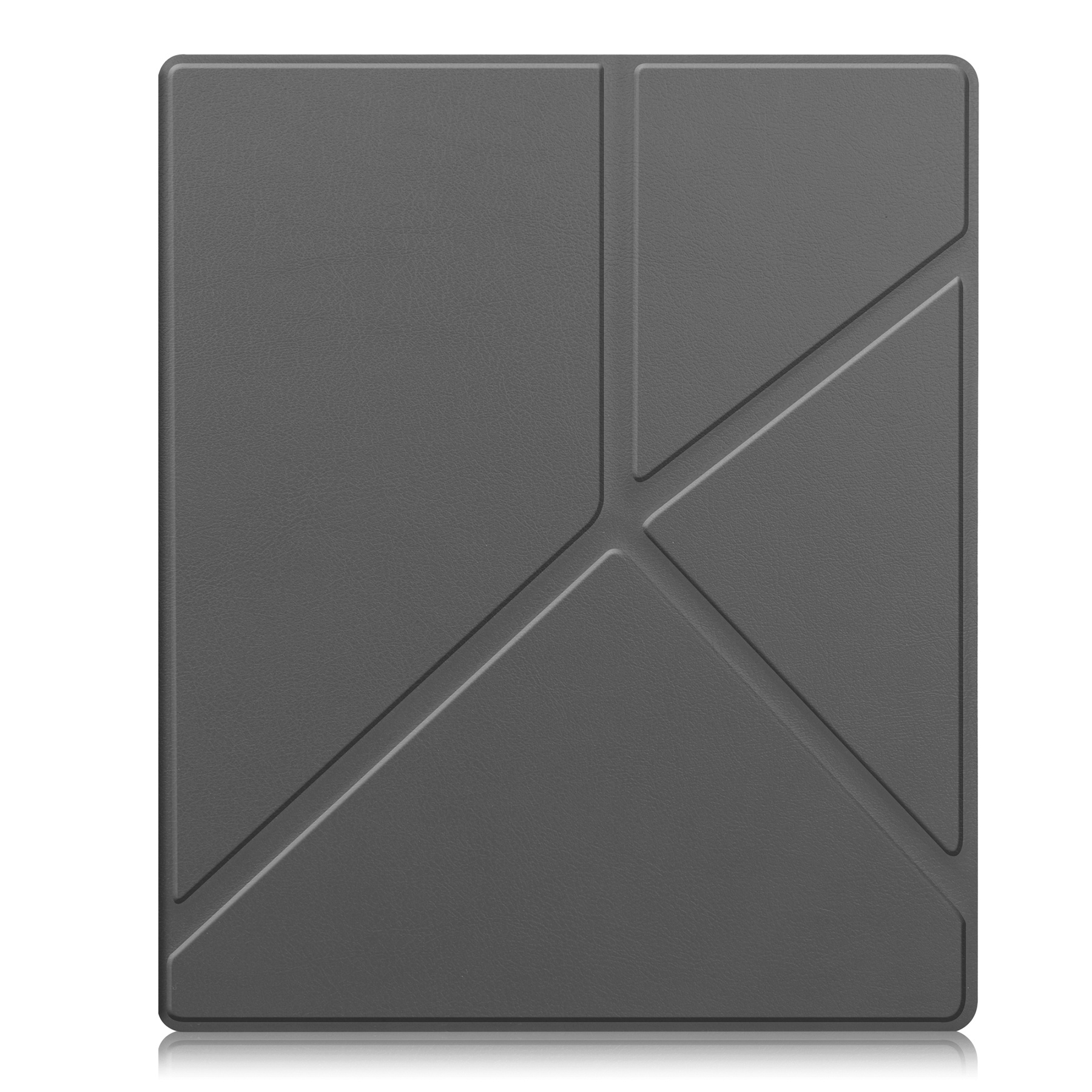 BASEY. Hoes Geschikt voor Kobo Elipsa 2E Hoesje Bookcase Cover Hoes Met Screenprotector - Hoesje Geschikt voor Kobo Elipsa 2E Hoes Cover Case - Grijs