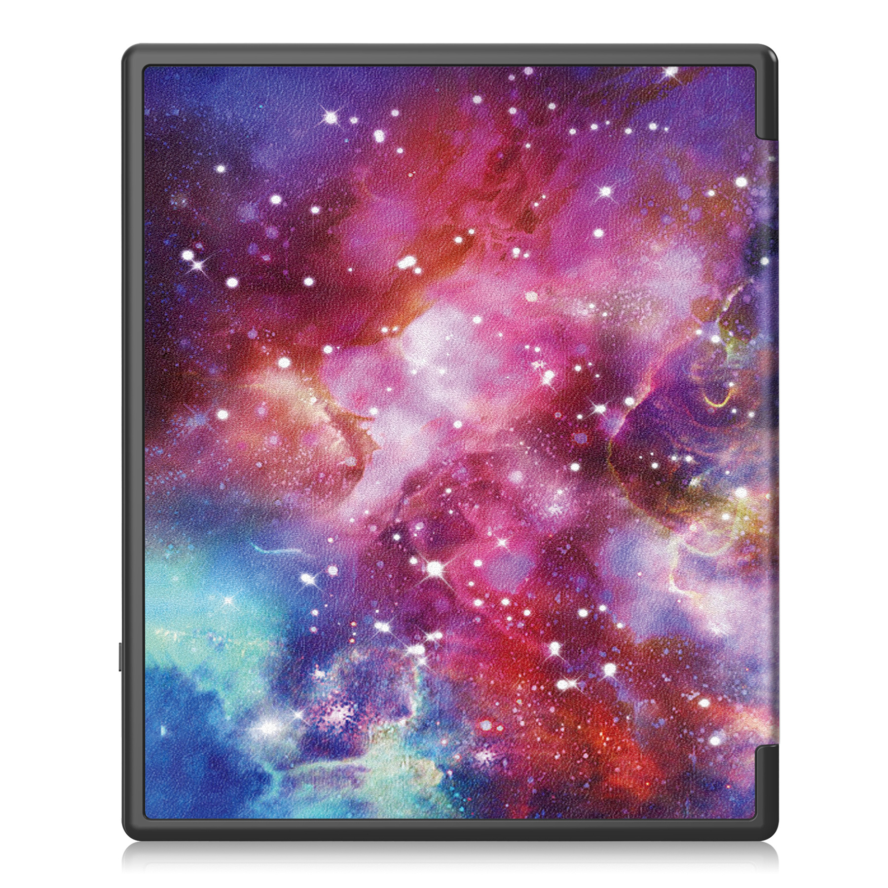 NoXx Hoes Geschikt voor Kobo Elipsa 2E Hoesje Bookcase Cover Book Case Hoes Sleepcover Met Screenprotector - Galaxy