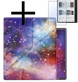 NoXx NoXx Kobo Elipsa 2E Hoesje Met Screenprotector - Galaxy