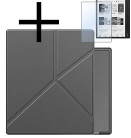 NoXx NoXx Kobo Elipsa 2E Hoesje Met Screenprotector - Grijs