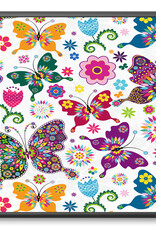 BASEY. Hoes Geschikt voor Kobo Elipsa 2E Hoesje Bookcase Cover Hoes Met Screenprotector - Hoesje Geschikt voor Kobo Elipsa 2E Hoes Cover Case - Vlinders