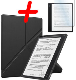 BASEY. BASEY. Kobo Elipsa 2E Hoesje Met Screenprotector - Zwart