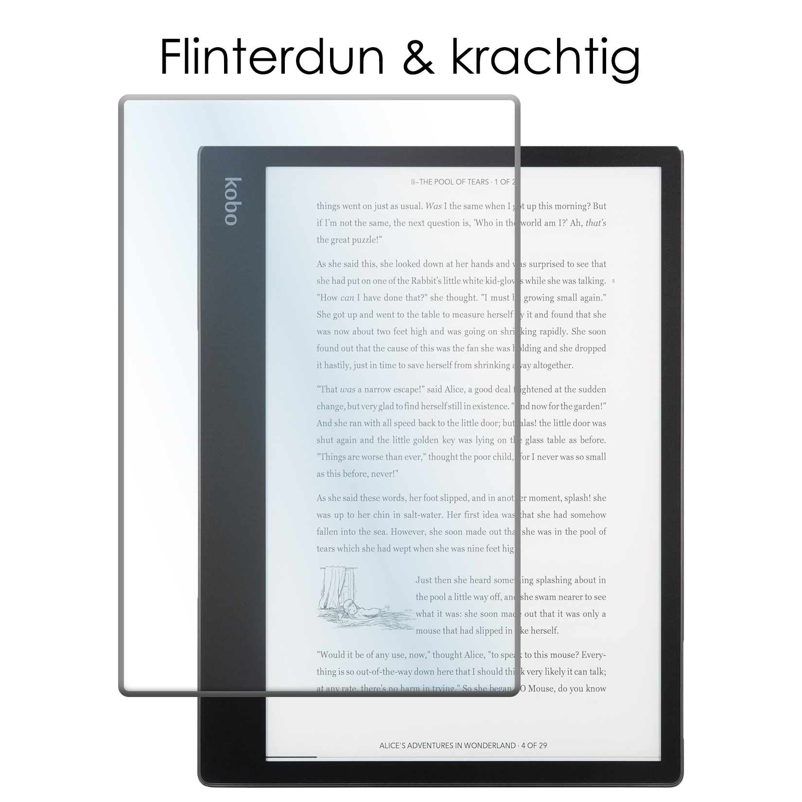 NoXx Hoes Geschikt voor Kobo Elipsa 2E Hoesje Bookcase Cover Book Case Hoes Sleepcover Met Screenprotector - Grijs