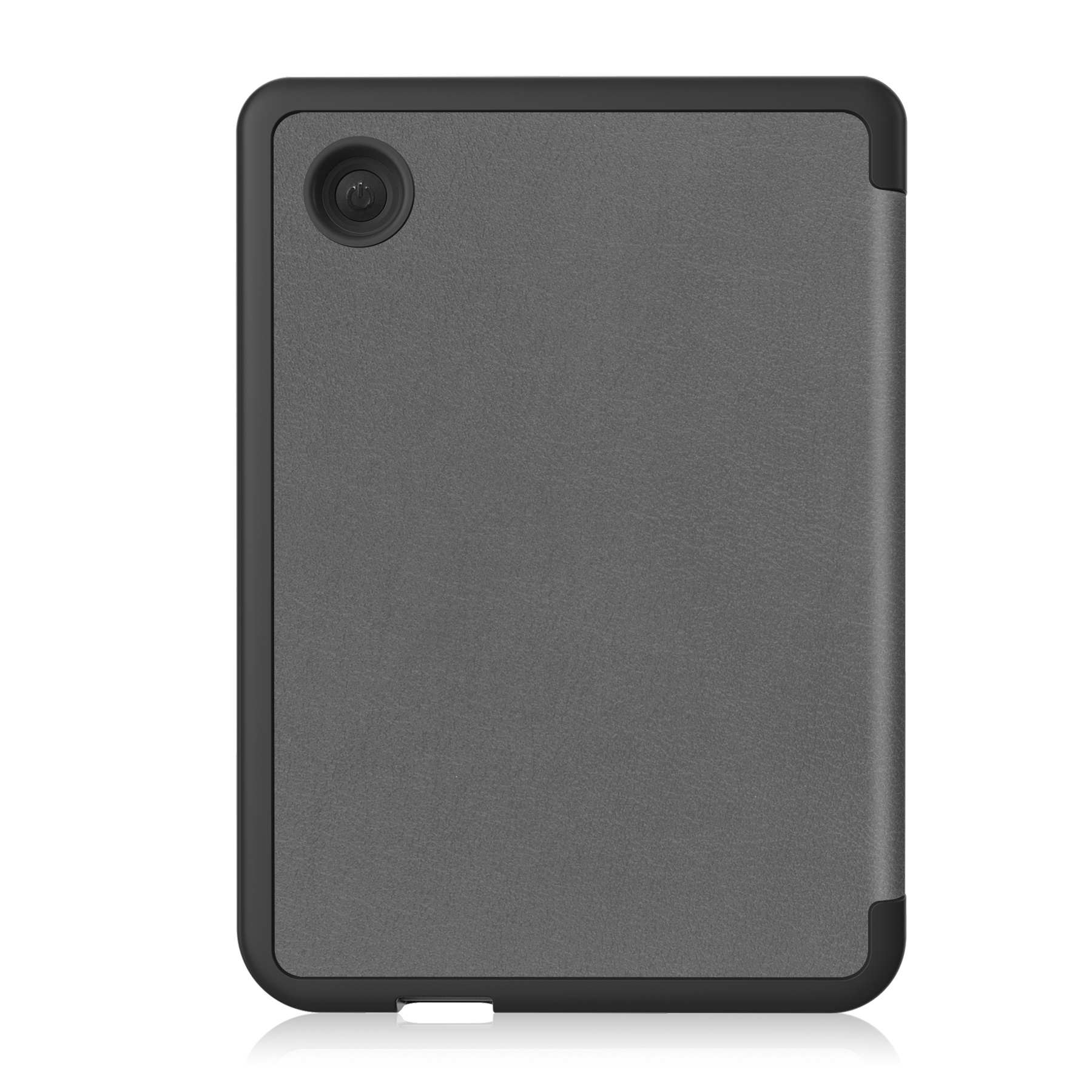 NoXx Hoes Geschikt voor Kobo Clara 2E Hoesje Bookcase Cover Book Case Hoes Sleepcover Met Screenprotector - Grijs