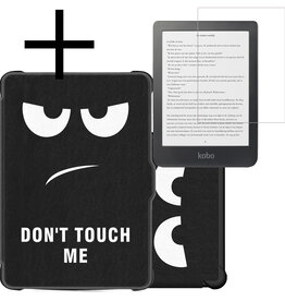 NoXx NoXx Kobo Clara HD Hoesje Met Screenprotector - Don't Touch Me