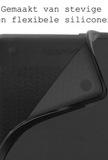 BASEY. Hoes Geschikt voor Kobo Clara 2E Hoesje Bookcase Cover Hoes Met Screenprotector - Hoesje Geschikt voor Kobo Clara 2E Hoes Cover Case - Zwart