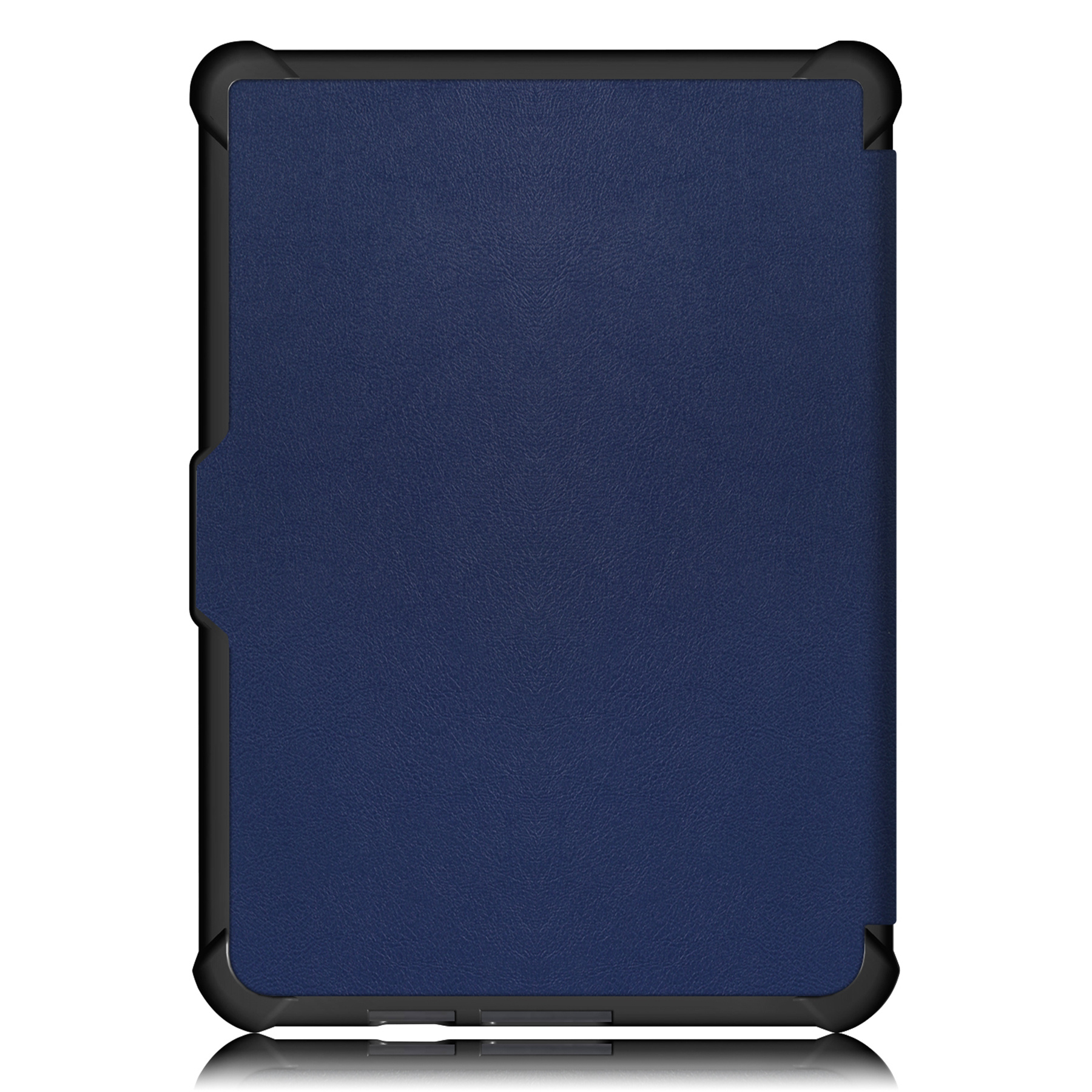 BASEY. Hoes Geschikt voor Kobo Clara HD Hoesje Bookcase Cover Hoes Met Screenprotector - Hoesje Geschikt voor Kobo Clara HD Hoes Cover Case - Donkerblauw