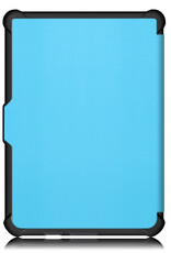 BASEY. Hoes Geschikt voor Kobo Clara HD Hoesje Bookcase Cover Hoes Met Screenprotector - Hoesje Geschikt voor Kobo Clara HD Hoes Cover Case - Lichtblauw