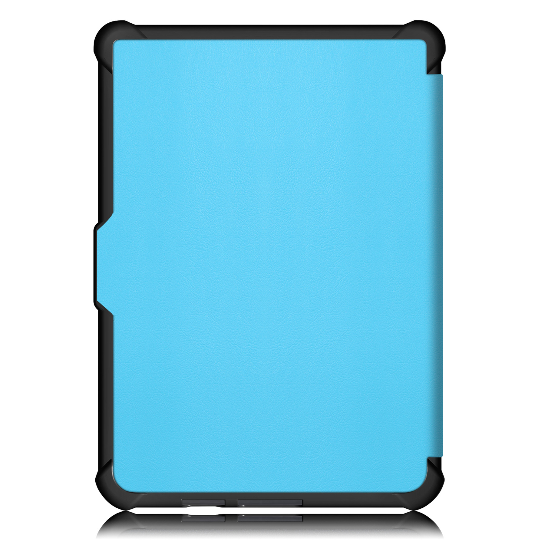 BASEY. Hoes Geschikt voor Kobo Clara HD Hoesje Bookcase Cover Hoes Met Screenprotector - Hoesje Geschikt voor Kobo Clara HD Hoes Cover Case - Lichtblauw