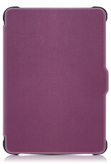 BASEY. Hoes Geschikt voor Kobo Clara HD Hoesje Bookcase Cover Hoes Met Screenprotector - Hoesje Geschikt voor Kobo Clara HD Hoes Cover Case - Paars