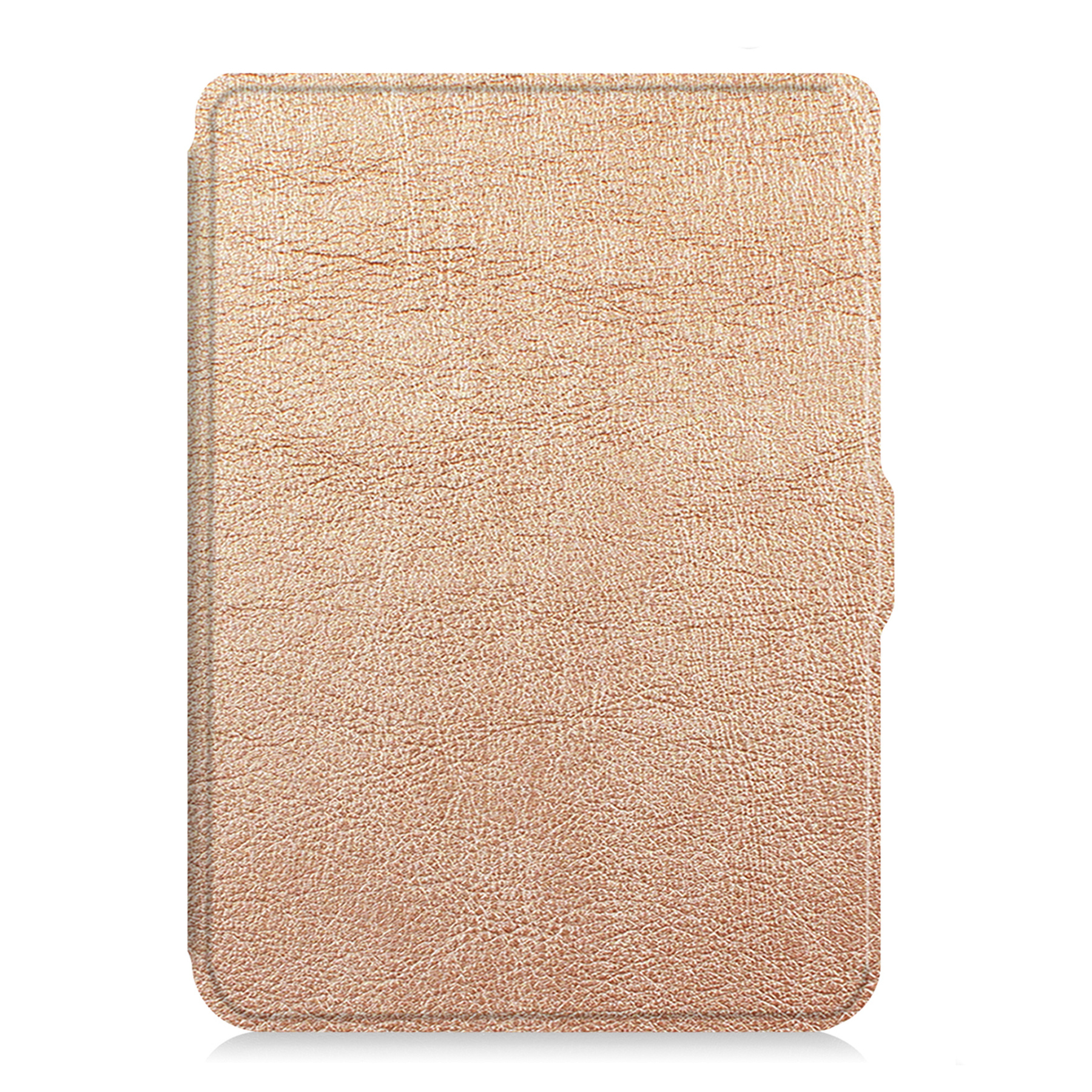 BASEY. Hoes Geschikt voor Kobo Clara HD Hoesje Bookcase Cover Hoes Met Screenprotector - Hoesje Geschikt voor Kobo Clara HD Hoes Cover Case - Rosé Goud