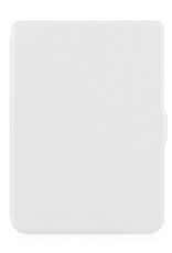 BASEY. Hoes Geschikt voor Kobo Clara HD Hoesje Bookcase Cover Hoes Met Screenprotector - Hoesje Geschikt voor Kobo Clara HD Hoes Cover Case - Wit