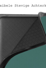 BASEY. Hoes Geschikt voor Kobo Libra 2 Hoesje Bookcase Cover Hoes Met Screenprotector - Hoesje Geschikt voor Kobo Libra 2 Hoes Cover Case - Donkergroen