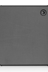 NoXx Hoes Geschikt voor Kobo Libra 2 Hoesje Bookcase Cover Book Case Hoes Sleepcover Met Screenprotector - Grijs