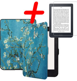 BASEY. BASEY. Kobo Nia Hoesje Met Screenprotector - Bloesem
