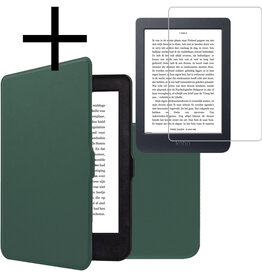 NoXx NoXx Kobo Nia Hoesje Met Screenprotector - Donkergroen