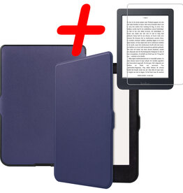 BASEY. BASEY. Kobo Nia Hoesje Met Screenprotector - Donkerblauw
