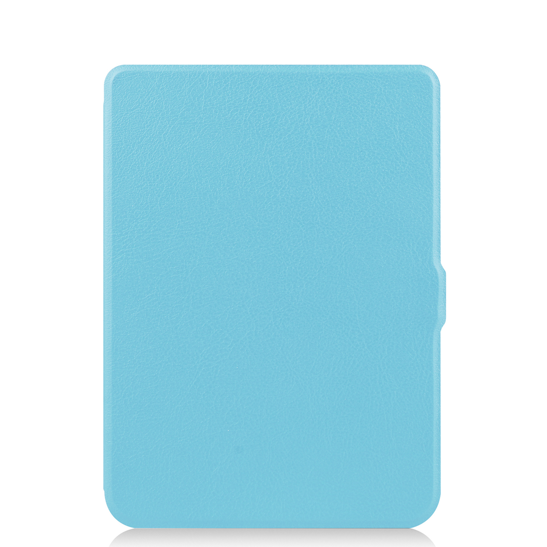 NoXx Hoes Geschikt voor Kobo Nia Hoesje Bookcase Cover Book Case Hoes Sleepcover Met Screenprotector - Lichtblauw