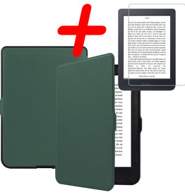 BASEY. BASEY. Kobo Nia Hoesje Met Screenprotector - Donkergroen