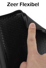 NoXx Hoes Geschikt voor Kobo Nia Hoesje Bookcase Cover Book Case Hoes Sleepcover Met Screenprotector - Zwart