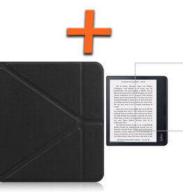 Nomfy Nomfy Kobo Sage Hoesje Met Screenprotector - Zwart