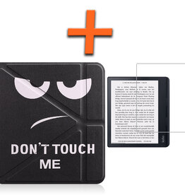 Nomfy Nomfy Kobo Sage Hoesje Met Screenprotector - Don't Touch Me