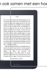 NoXx Hoes Geschikt voor Kobo Nia Hoesje Bookcase Cover Book Case Hoes Sleepcover Met Screenprotector - Galaxy