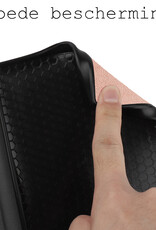 BASEY. Hoes Geschikt voor Kobo Nia Hoesje Bookcase Cover Hoes Met Screenprotector - Hoesje Geschikt voor Kobo Nia Hoes Cover Case - Rosé Goud