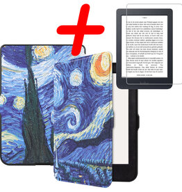 BASEY. BASEY. Kobo Nia Hoesje Met Screenprotector - Sterrenhemel