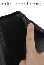 BASEY. Hoes Geschikt voor Kobo Nia Hoesje Bookcase Cover Hoes Met Screenprotector - Hoesje Geschikt voor Kobo Nia Hoes Cover Case - Don't Touch Me