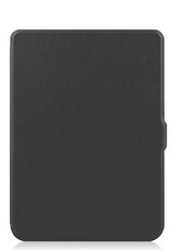 BASEY. Hoes Geschikt voor Kobo Nia Hoesje Bookcase Cover Hoes Met Screenprotector - Hoesje Geschikt voor Kobo Nia Hoes Cover Case - Zwart