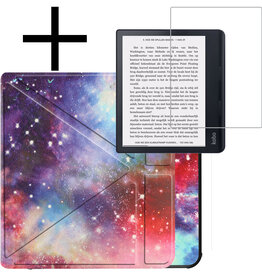 NoXx NoXx Kobo Sage Hoesje Met Screenprotector - Galaxy