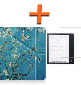 Nomfy Nomfy Kobo Sage Hoesje Met Screenprotector - Bloesem