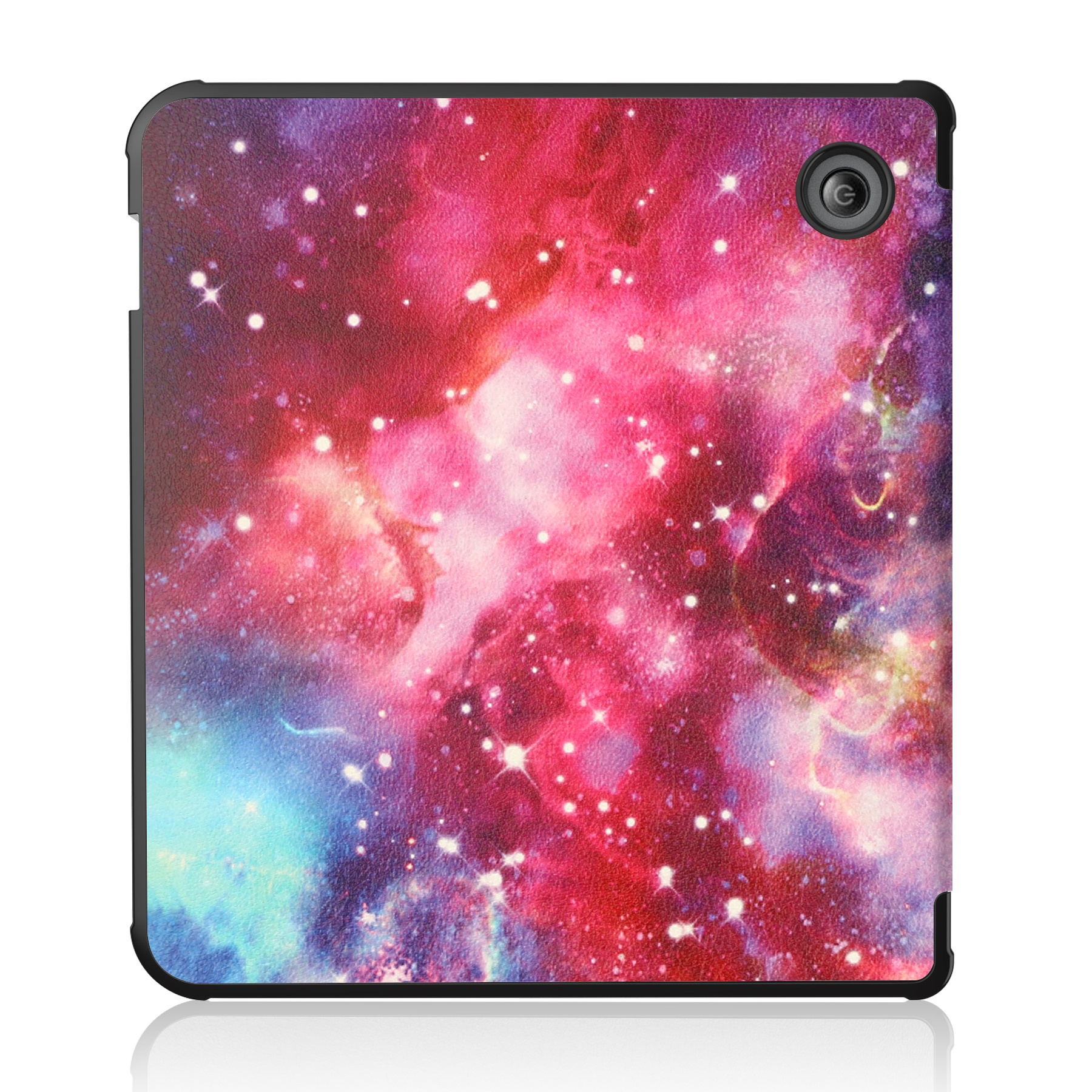 NoXx Hoes Geschikt voor Kobo Sage Hoesje Bookcase Cover Book Case Hoes Sleepcover Met Screenprotector - Galaxy