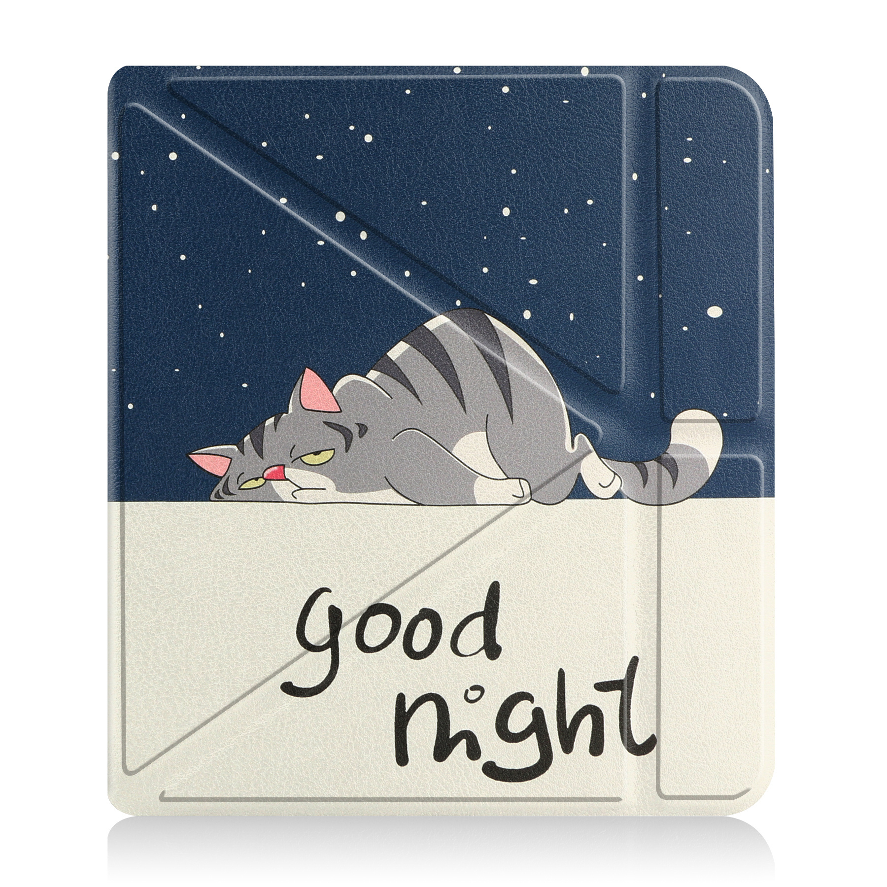 NoXx Hoes Geschikt voor Kobo Sage Hoesje Bookcase Cover Book Case Hoes Sleepcover Met Screenprotector - Kat