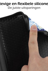 Nomfy Hoesje Geschikt voor Kobo Nia Hoes Book Case - Hoes Geschikt voor Kobo Nia Hoesje Book Cover Met Screenprotector - Sterrenhemel