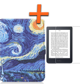 Nomfy Nomfy Kobo Nia Hoesje Met Screenprotector - Sterrenhemel