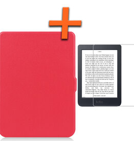 Nomfy Nomfy Kobo Nia Hoesje Met Screenprotector - Rood