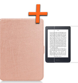 Nomfy Nomfy Kobo Nia Hoesje Met Screenprotector - Rose Goud