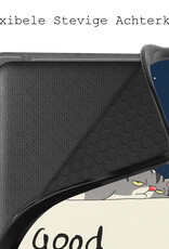 BASEY. Hoes Geschikt voor Kobo Sage Hoesje Bookcase Cover Hoes Met Screenprotector - Hoesje Geschikt voor Kobo Sage Hoes Cover Case - Kat