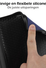 Nomfy Hoesje Geschikt voor Kobo Nia Hoes Book Case - Hoes Geschikt voor Kobo Nia Hoesje Book Cover Met Screenprotector - Donkerblauw